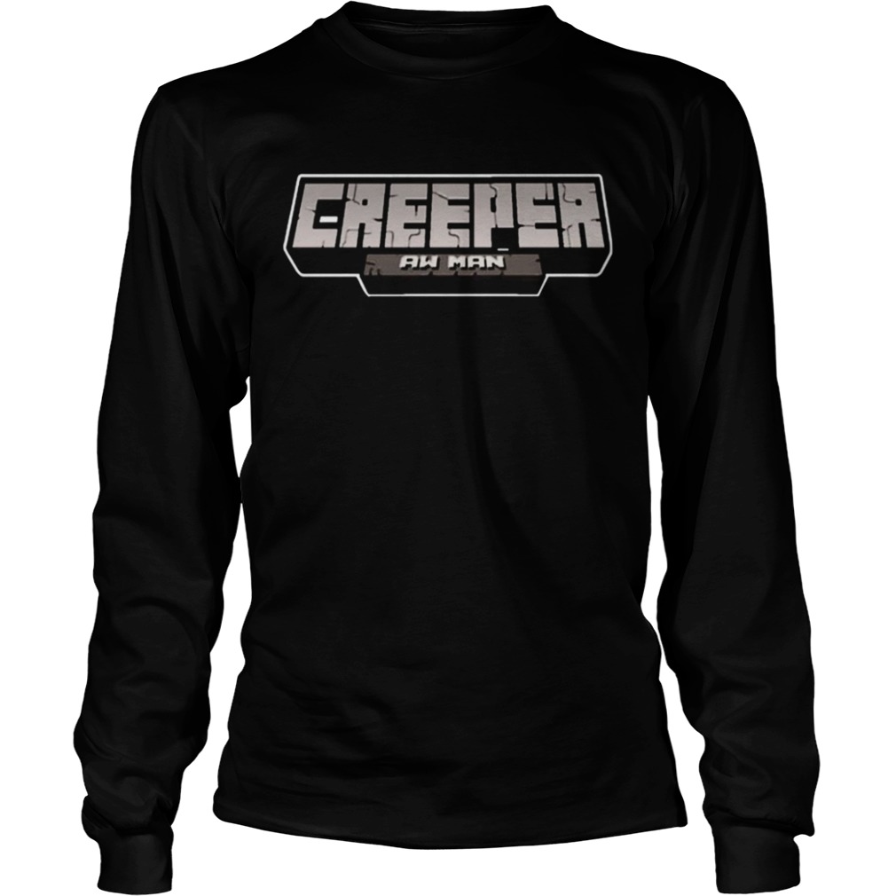 captainsparklez creeper aw man shirt