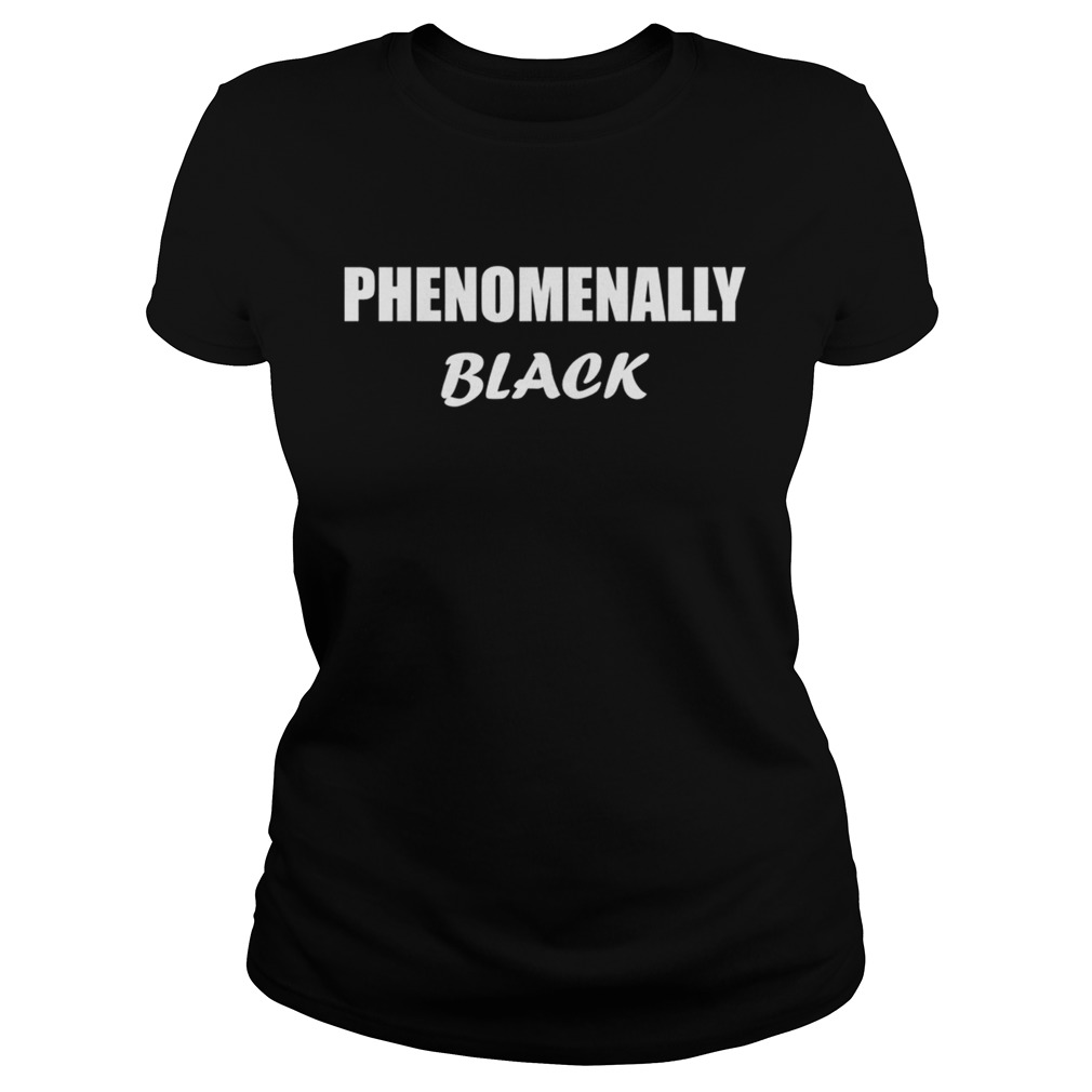 phenomenally black tee