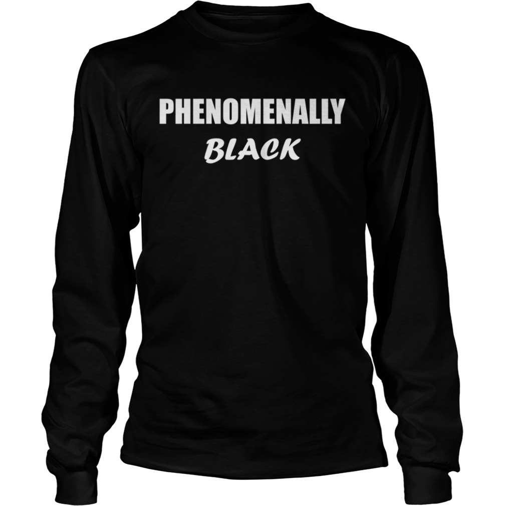 phenomenally black tee