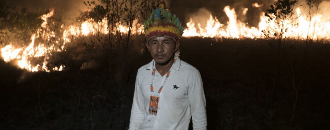 As the Amazon fires rage members of this indigenous community brace for their world to changes