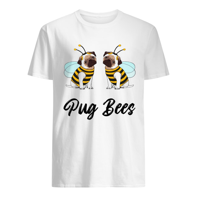 Pug Bees Funny Pug Halloween shirt