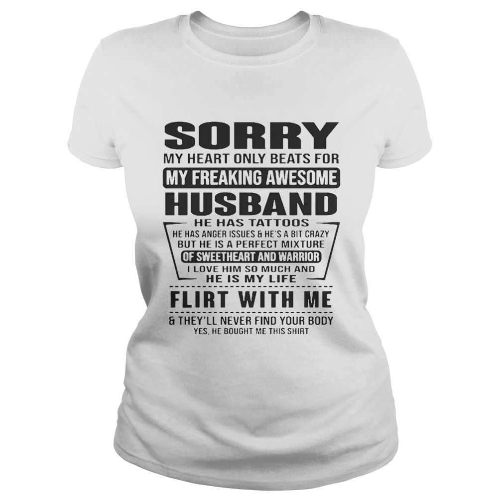 freaking awesome husband t shirt