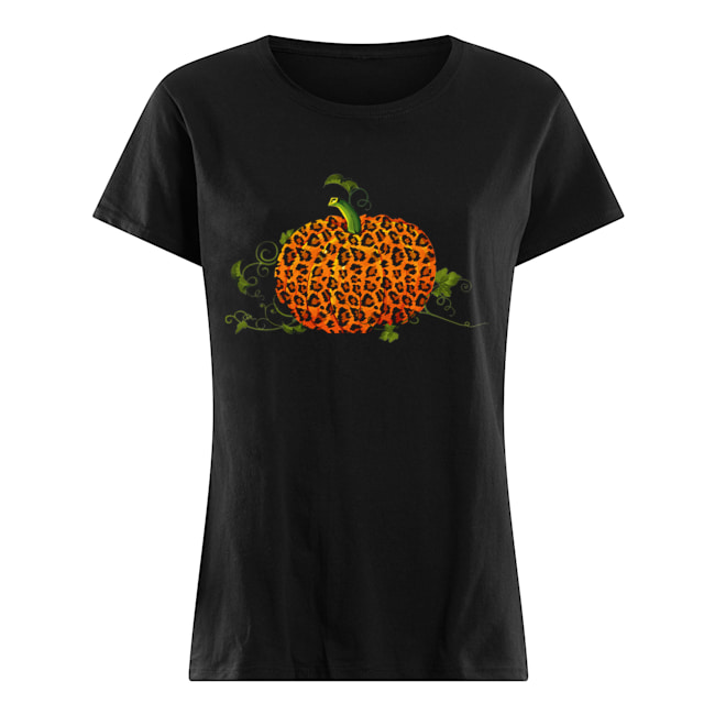 leopard pumpkin shirts