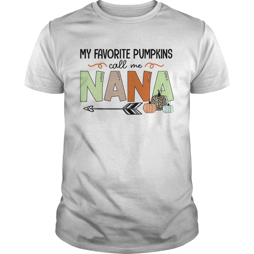 nana's little pumpkins shirt