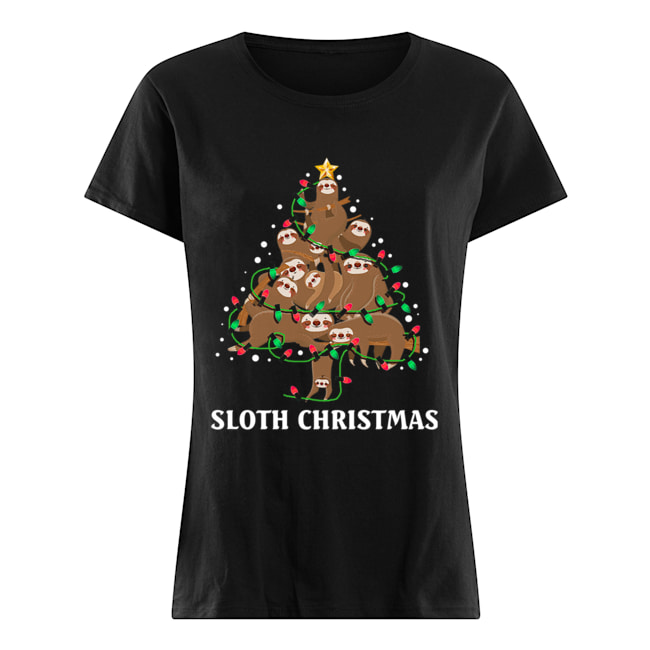 sloth christmas shirt walmart