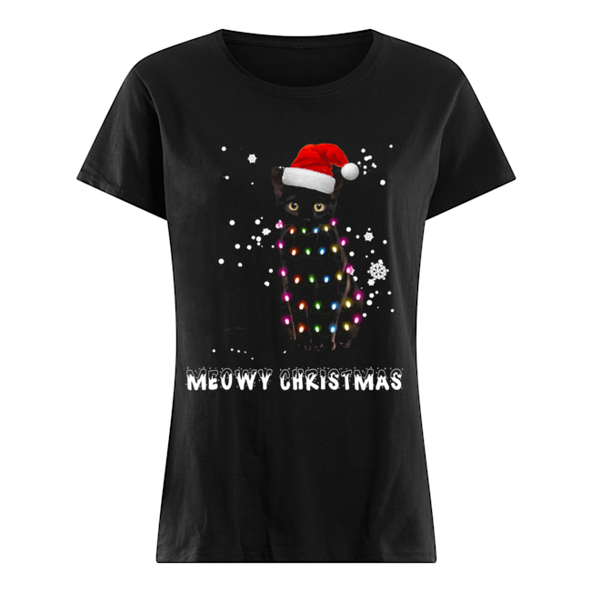 meowy christmas shirts