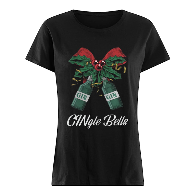 gin christmas tshirt