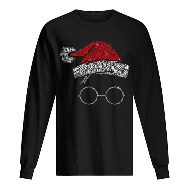 Harry Potter Santa Hat And Glass Christmas shirt - Trend T Shirt Store