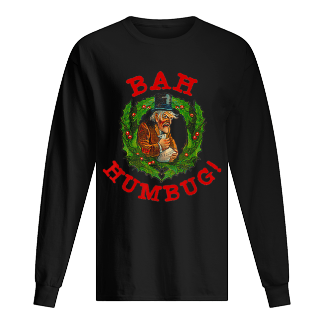 bah humbug christmas t shirt