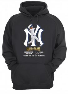 Hall Of Fame Derek Jeter 1995 2014 Thank You For The Memories hoodie