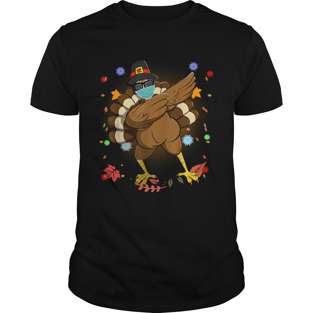 Dabbing Turkey Happy Thanksgiving Day Gifts Family Funny Top shirts