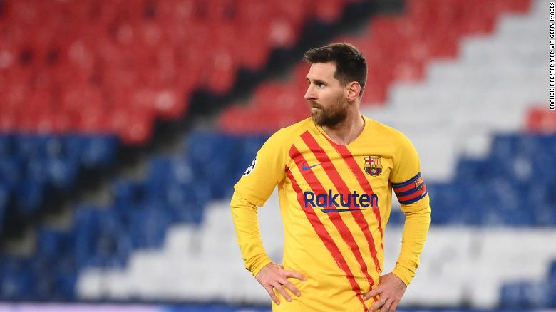 Lionel Messi scores 'special' goal but misses penalty as Barcelona crashes out of the Champions League