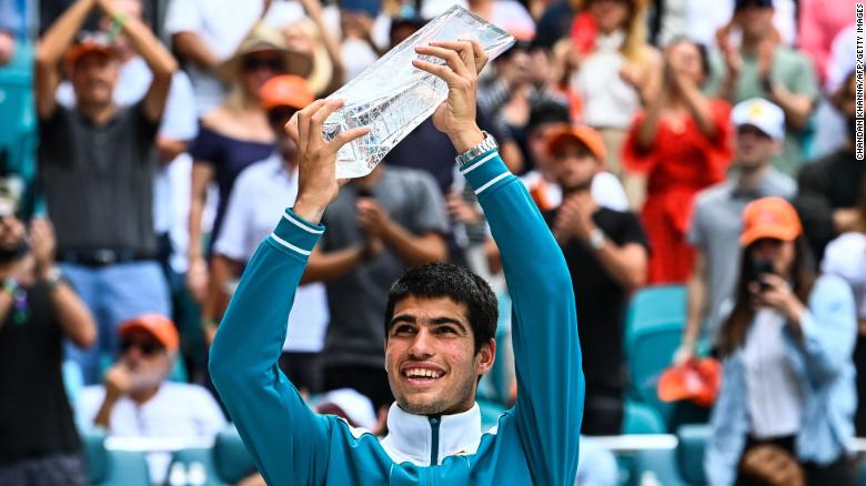 Carlos Alcaraz cements himself as hottest prospect in tennis with first career Masters 1000 title