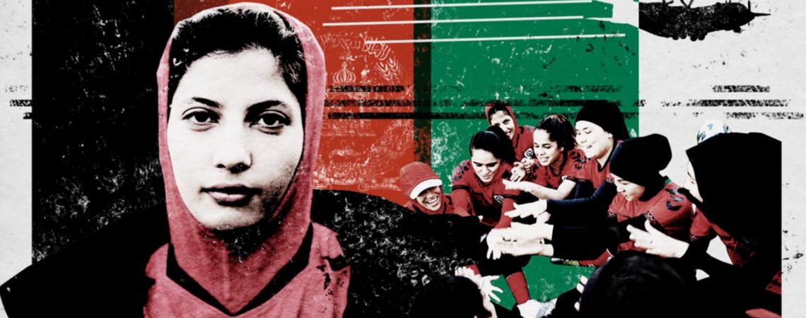 Afghan women footballers who fled Taliban want to be a voice for the voicelesss