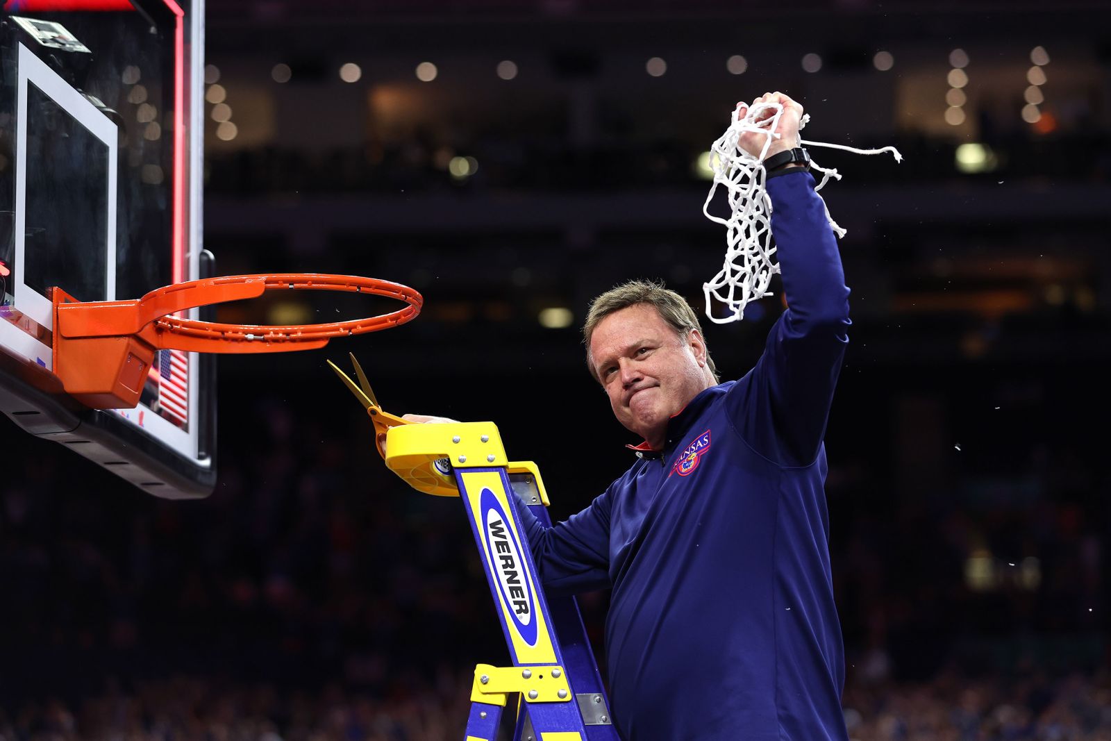 In pictures: Huge comeback lifts Kansas to NCAA title