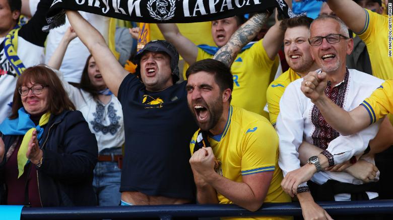 Ukraine stuns Scotland in World Cup qualifier to give war-torn country a morale boosts