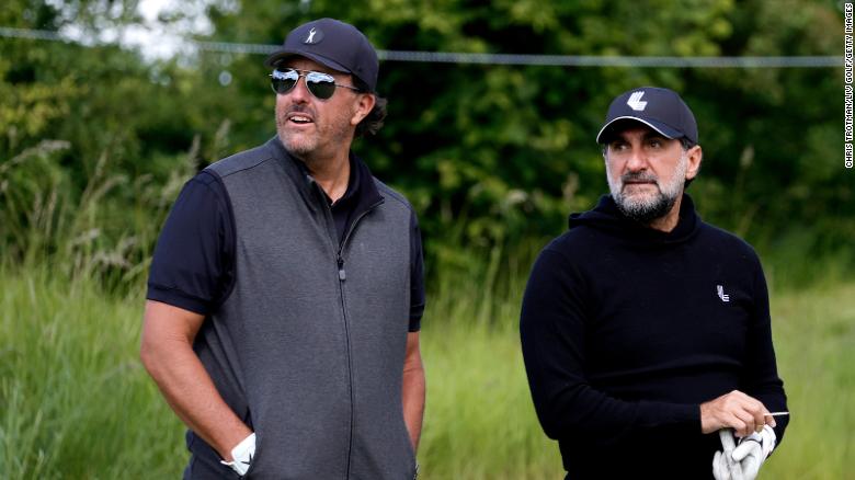 Phil Mickelson the focus of attention as he is grilled on the eve of LIV Golf series starts