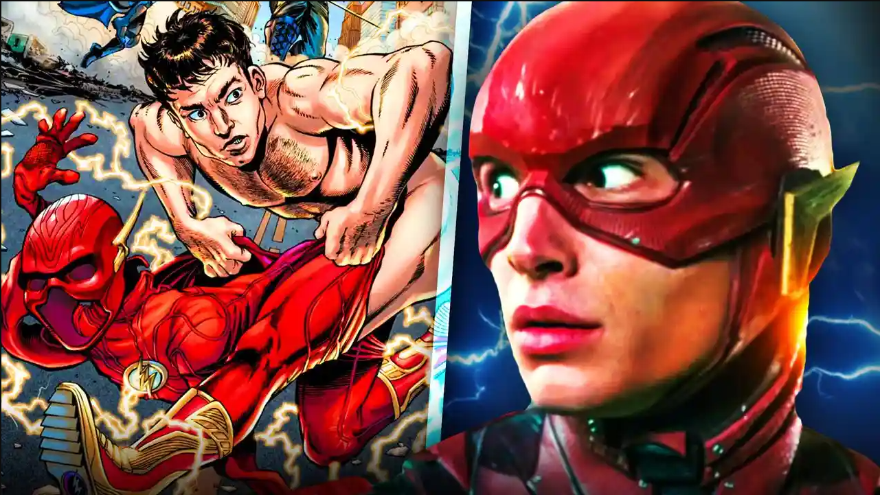 The Flash Movie Releases Ridiculous New Cover Featuring Ezra Millers’s Hero s(Photoss)