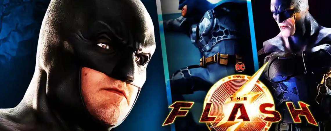 The Flash Movie Reveals Ben Afflecks’s New Batman Suit In Merch s(Photoss)