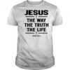 Alisson Becker Wearing Jesus The Way The Truth The Life Shirt