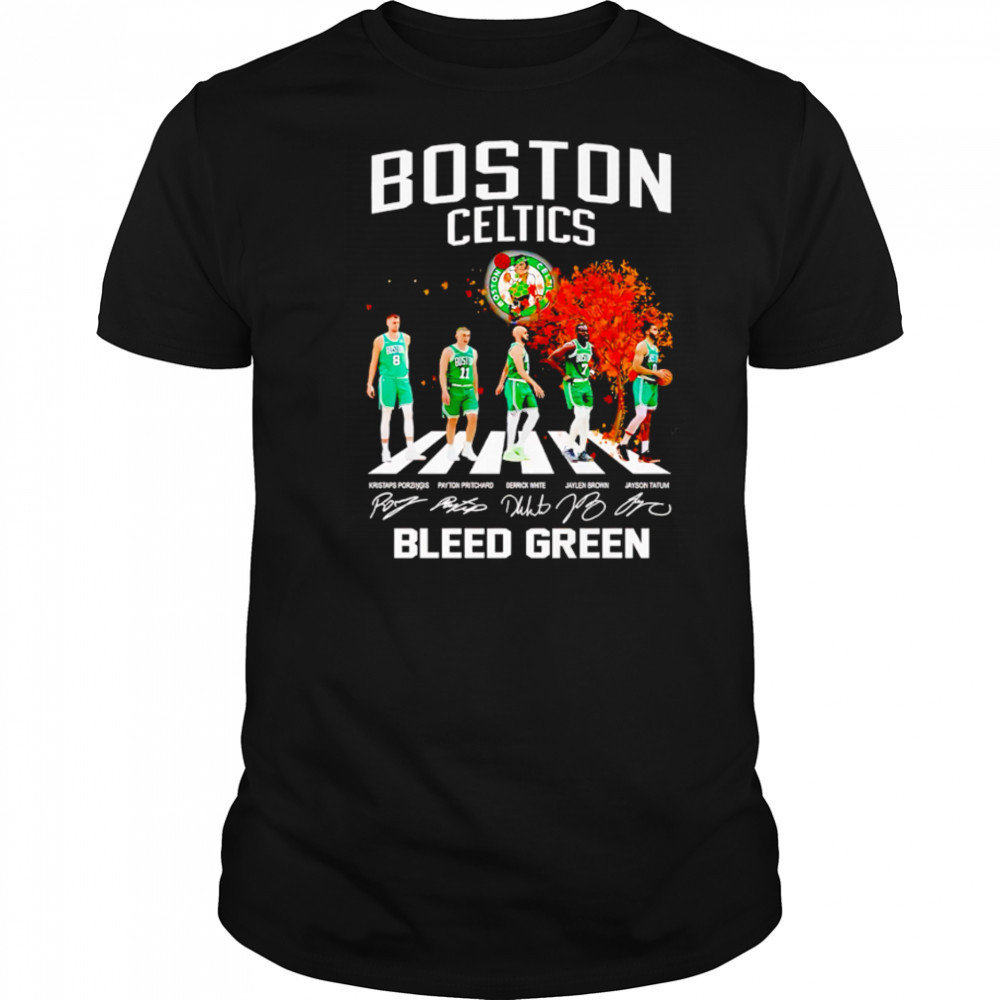 Boston Celtics NBA Best Team Bleed Green 2025 shirt