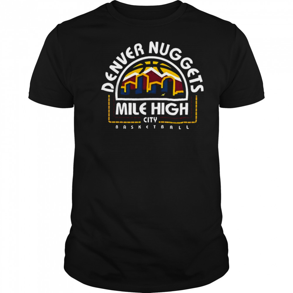 Denver Nuggets Mile High City Basketball Shirt