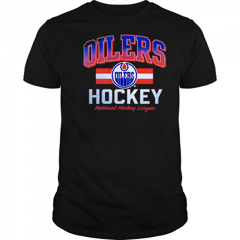 Edmonton Oilers Retro Stripe retro shirt