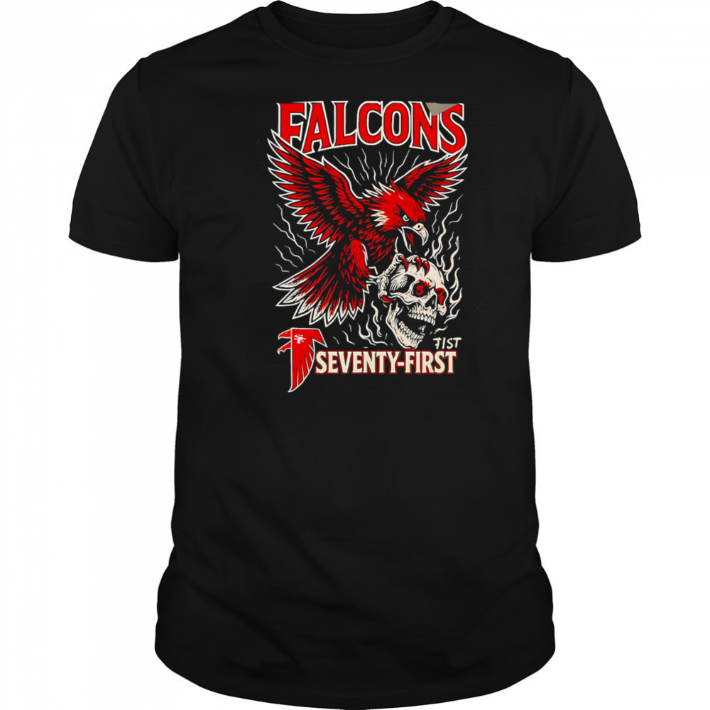 Falcons Seventy-first mascot NFL shirt