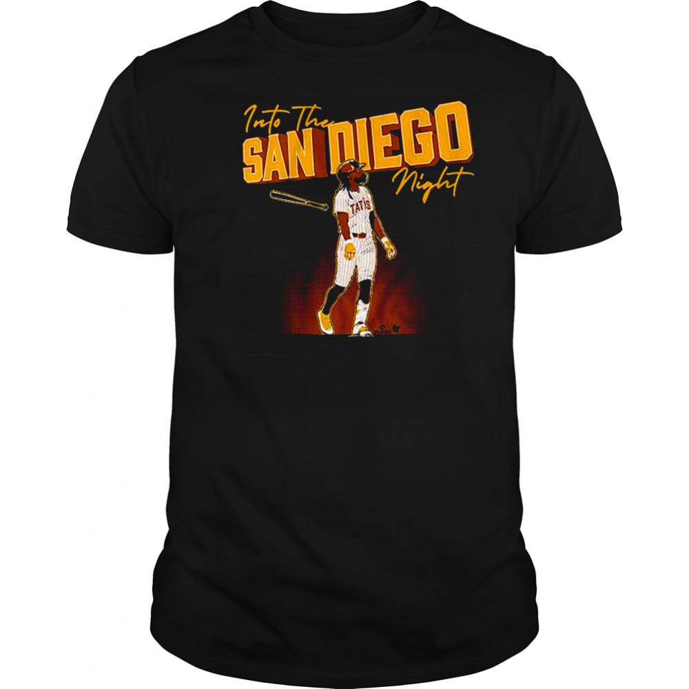 Fernando Tatis Jr Into the San Diego Night MLB Graphic t-shirt