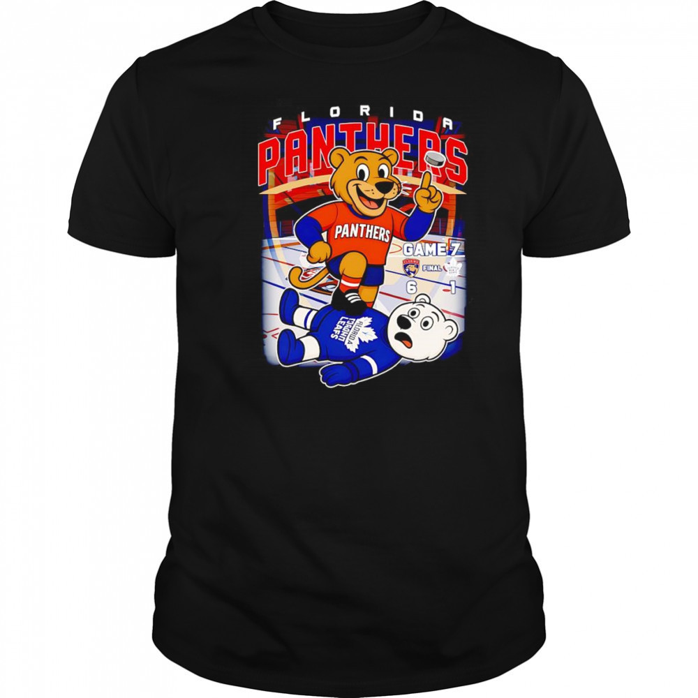 Florida Panthers game 7 vs Toronto Maple Leafs mascot shirt