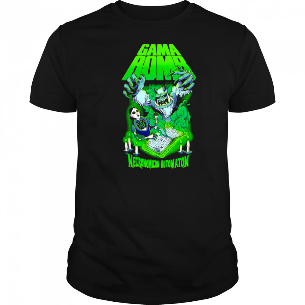 Gama Bomb Necronomicon Automaton shirt