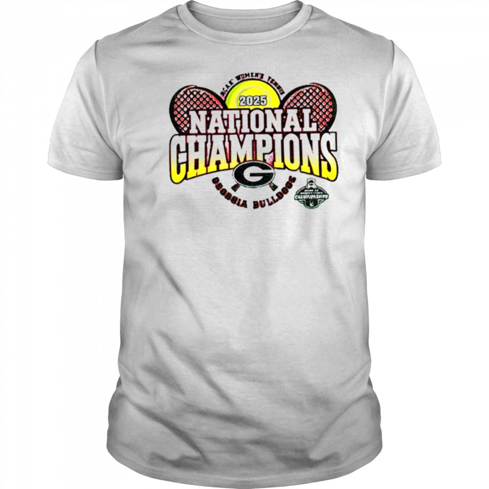 Georgia Bulldogs Dawgs 2025 Division 1 SEC Women’s Tennis National Champions shirt