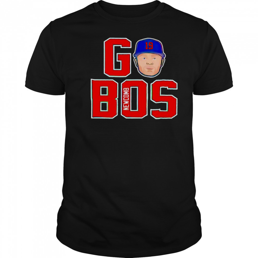 Go bos Boston Red Sox Sean Newcomb big head shirt