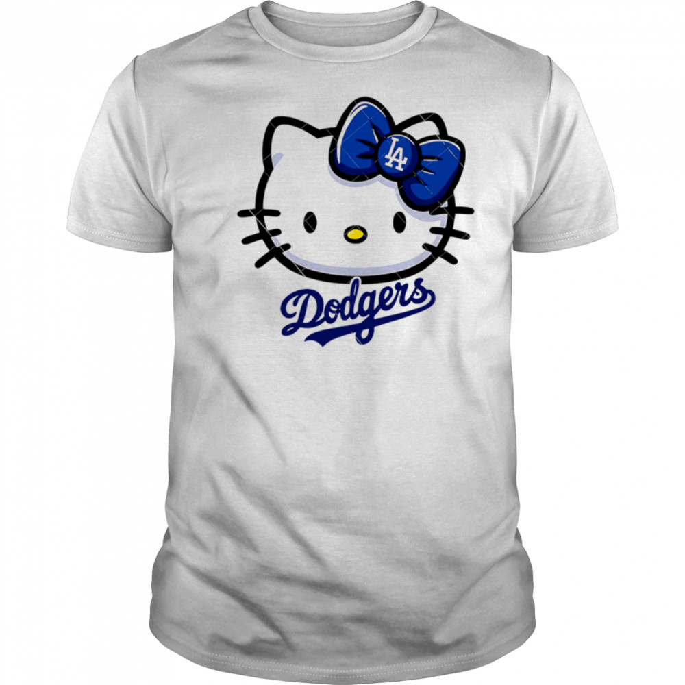 Hello Kitty Los Angeles Dodgers Hello Kitty LA MLB shirt
