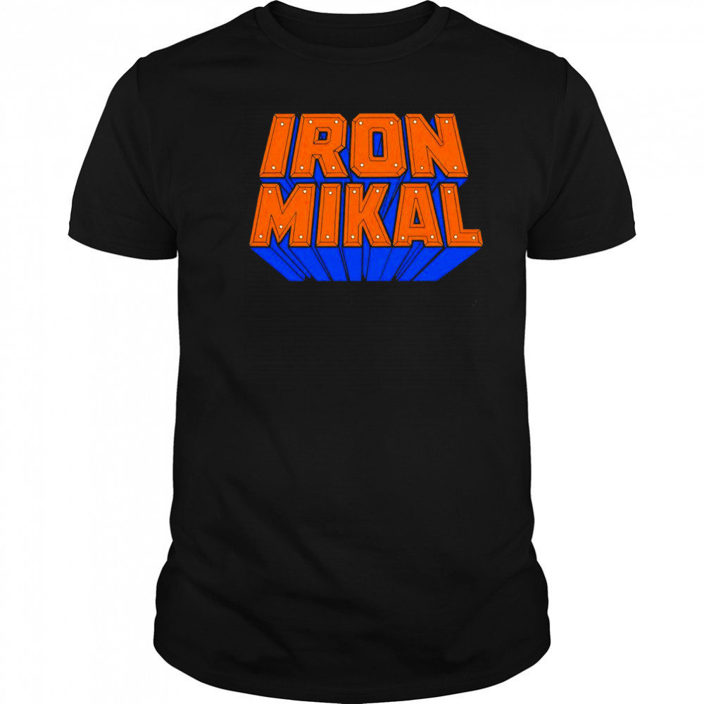 Iron Mikal Bridges New York Knicks shirt