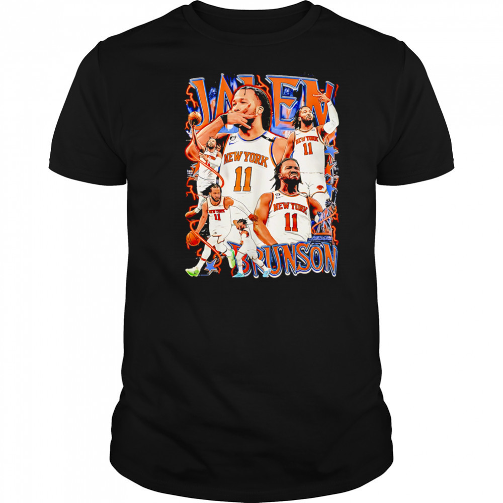 Jalen Brunson graphic vintage shirt