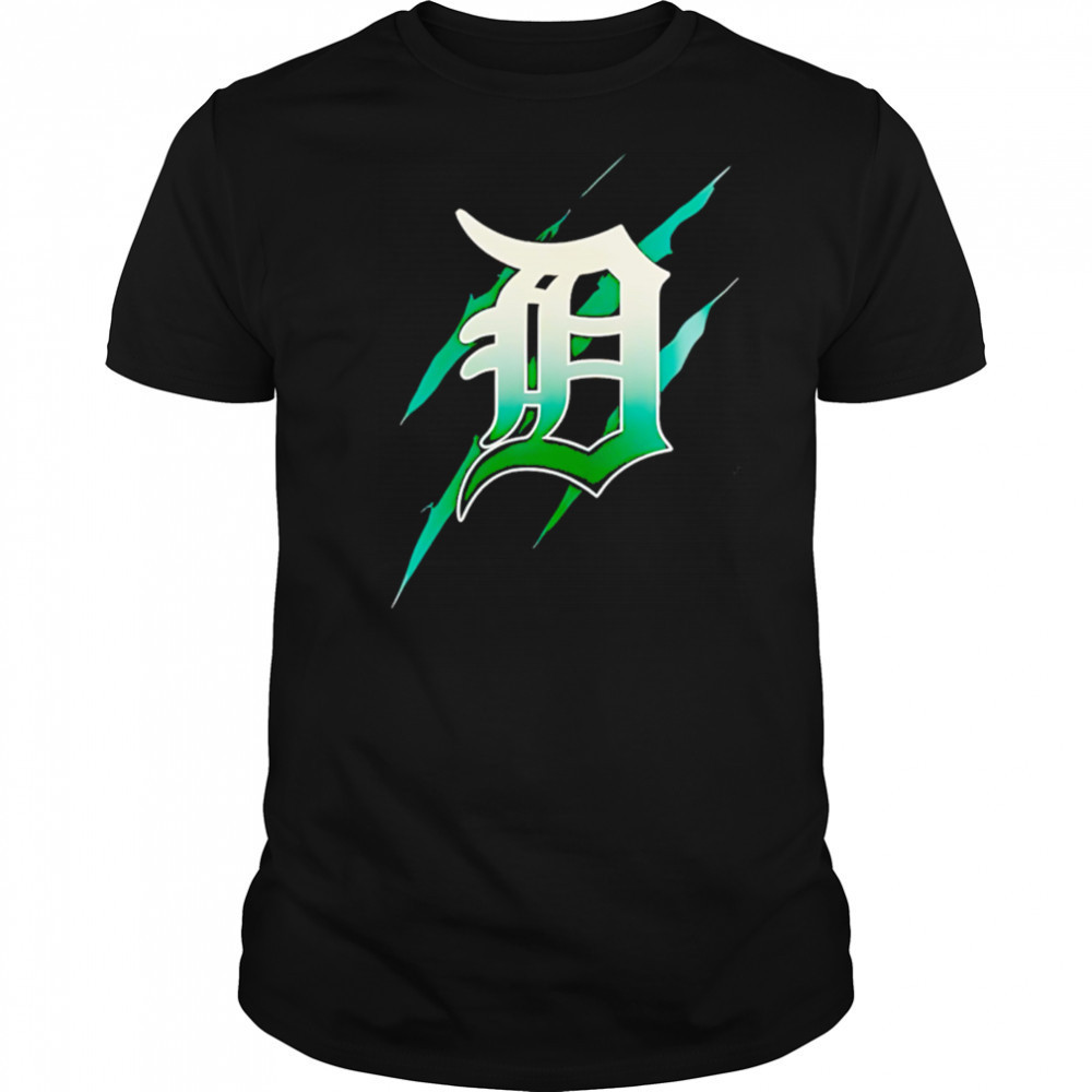 Jurassic World Rebirth Detroit Tigers logo shirt