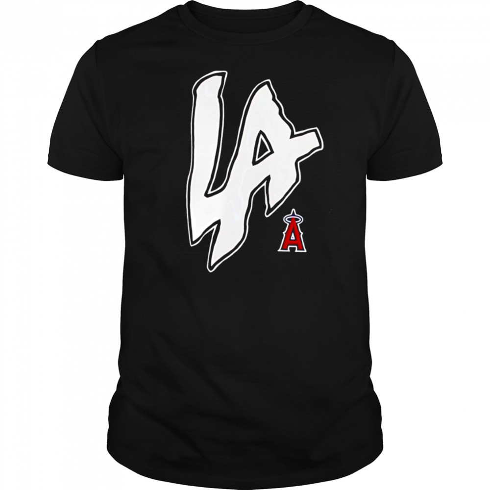 Los Angeles Angels LA design shirt