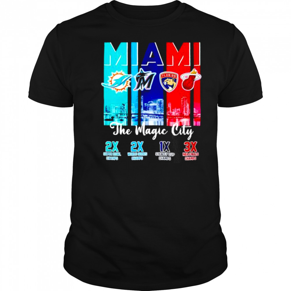 Miami Magic City Champions shirt