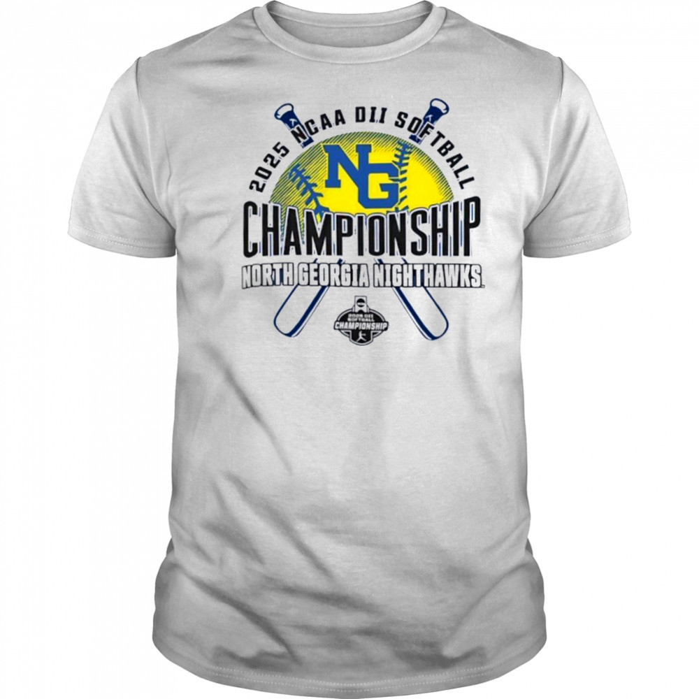 NCAA DII Softball Championship North Georgia Nighthawks 2025 shirt