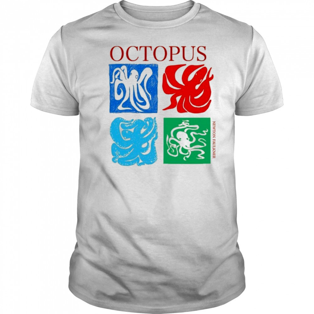 Octopus Newton Faulkner T-shirt