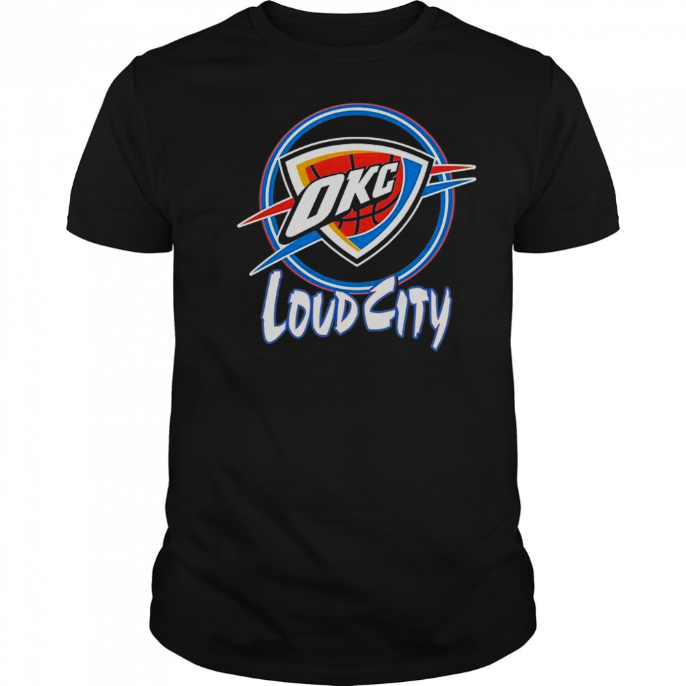 OKC Thunder Neon Loud City T-Shirt