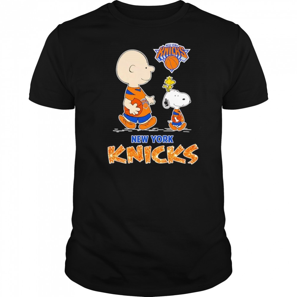 Peanuts New York Knicks shirt