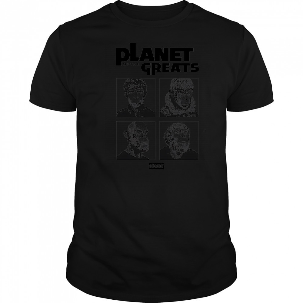 Planet Of The Greats Chunk shirt