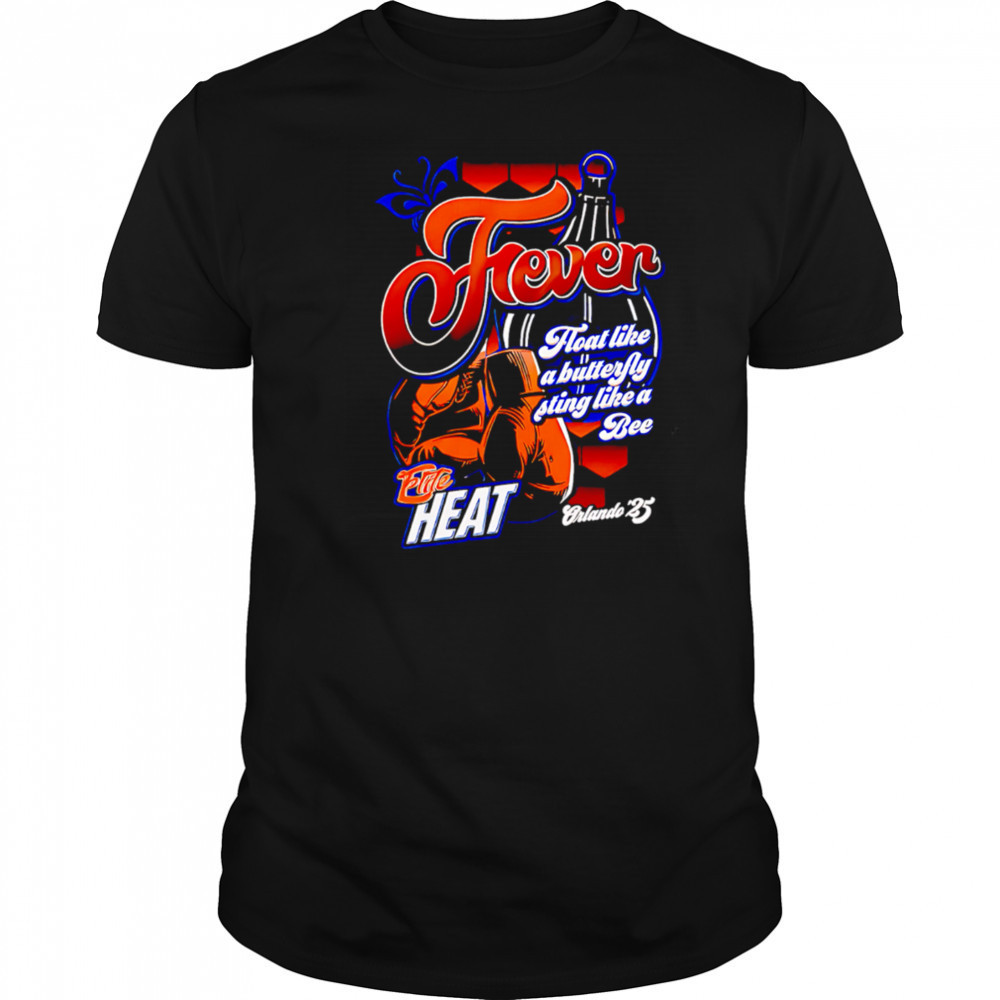 River Boat like a butterfly sting like a Bee Fire heat Orlando 25 shirt
