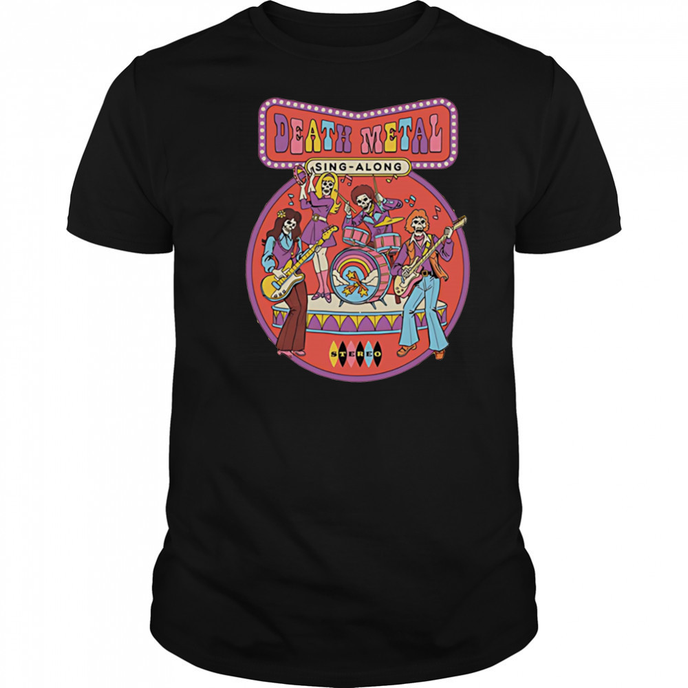 Steven Rhodes Death Metal Sing Along shirt