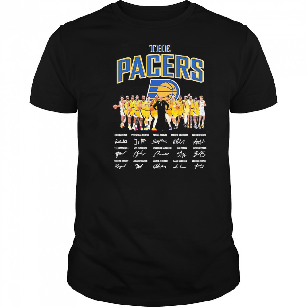 The Pacers Rick Carlisle Tyrese Haliburton Pascal Siakam Andrew Nembhard shirt