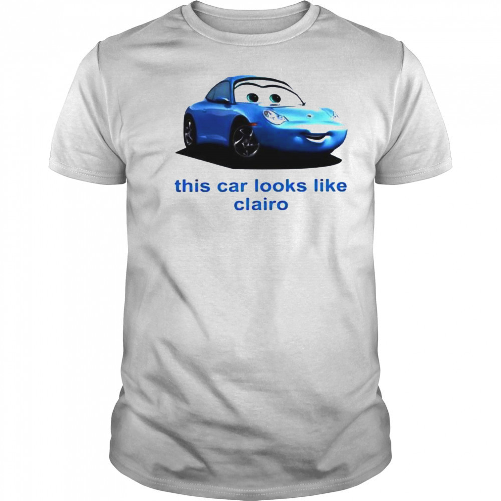 This car looks like Clairo shirt