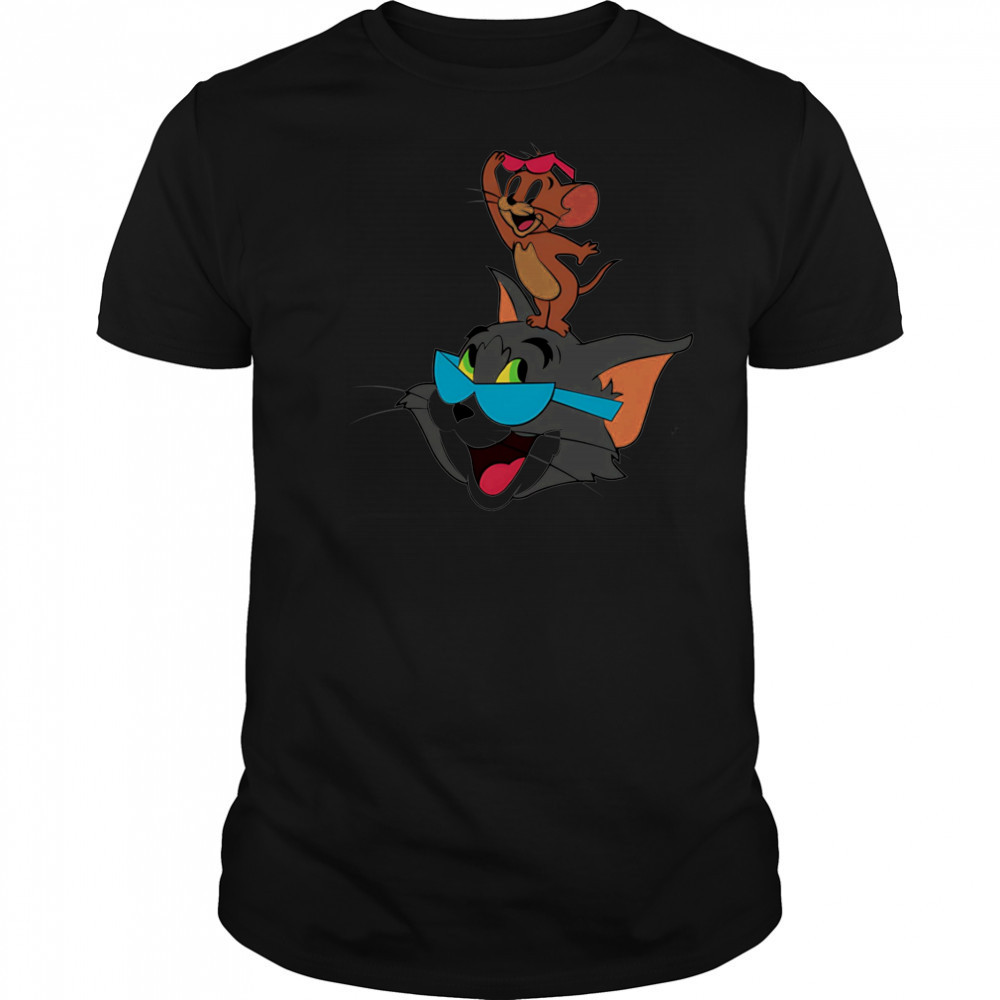 Tom and Jerry in Sunglasses funny shirt