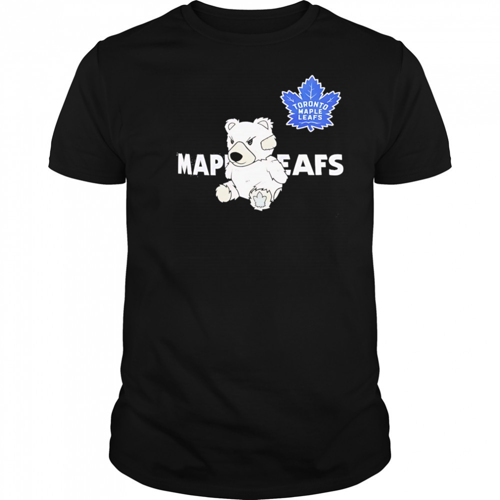 Toronto maple leafs teddy bear hockey shirt